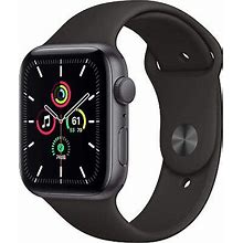 Apple Watch Se (Gps, 40Mm) - Space Gray Aluminum Case With Black Sport