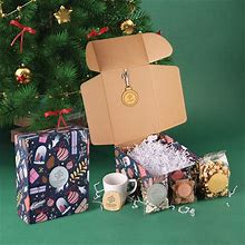 Holiday Goodies & Gifts Box - Laser-Engraved Personalization Available