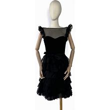 Gai Mattiolo Women's Midi Dress - Black - 6