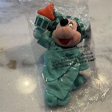Disney Beanie Mini Bean Bag Plush-NY Liberty Minnie Mouse-9" Tall-NWT