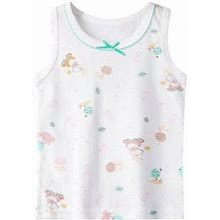 Akiihool Girls T Shirts Girls Graphic Short Sleeve T Shirts Toddler To Big Kid (Green,4-5 Years)