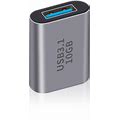 Duttek USB C Female To USB Female Adapter 3.1 Gen2, USB 3.1 A To USB Type C Adapter Double-Sided 10 Gbps Support Data Sync And Charging For Laptop,
