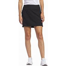 Adidas Women's Solid Skort, Large, Black - Mothers Day Gift
