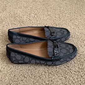 Coach Shoes | Coach Loafers. | Color: Black | Size: 7.5