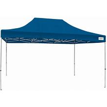 Caravan Canopy 21503205022 Classic 15' X 10' Blue Commercial Grade Instant Canopy Deluxe Kit
