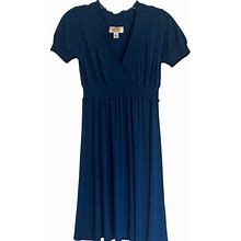 Talbots Dresses | Nwt Talbots Blue Petite Knit Dress | Color: Blue | Size: Sp