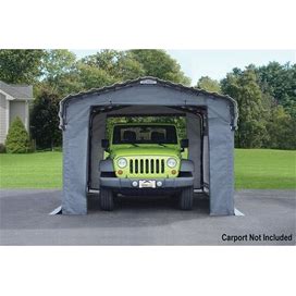 Enclosure Kit For Carport Grey - 10X15
