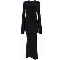Balenciaga "Spiral" Dress - Black - Casual Dresses Size M