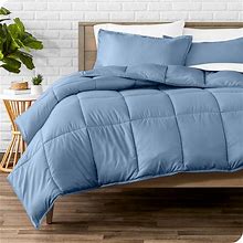 Bare Home Comforter Set - Twin/Twin Extra Long Size Ultra-Soft Goose Down Alternative Premium 1800 Series All Season Warmth (Twin/Twin XL, Coronet