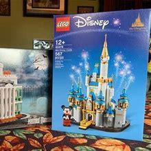 Lego Disney Set 40478 Mini Castle And Lego Disney Set 40521 Mini