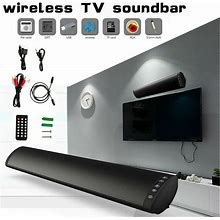 Bluetooth 5.0 Wireless Speaker TV PC Soundbar Subwoofer Home Theater Sound Bar
