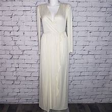 Vintage Dresses | Vintage Montgomery Ward Wrap Dress | Color: Cream | Size: 16