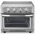 Cuisinart TOA 60 Fryer Toaster Silver(Airfryer Toaster Oven Stainless Steel)