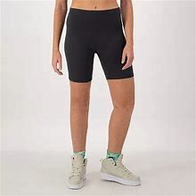 Champion Womens Soft Touch Period 7 in Bike Short | Black | Womens Small | Shorts Bike Shorts | Moisture Wicking