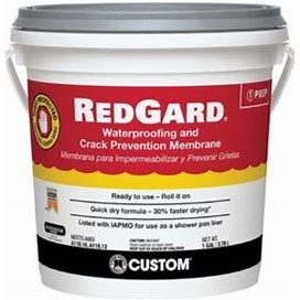 Custom Building Products Lqwaf1-2 Pink Water Proofer Redgard 1 Gal.
