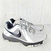 Nike Men's Air Mavin Low Basketball Shoes Size 7.5 - 719924-005 Black Grey White