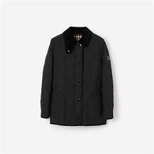 Burberry Diamond Quilted Barn Jacket - Black - Casual Jackets Size XXS