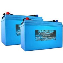 Banshee 24V Lithium Deep Cycle Marine Battery Group 31 - 2 Pack