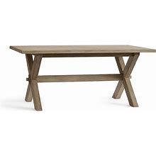 Toscana Extending Dining Table, Gray Wash, 88.5" - 124.5" L - Furniture - Dining Tables - Pottery Barn