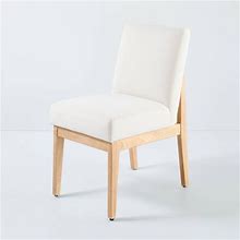 Upholstered Natural Wood Slipper Dining Chair Natural/Cream - Hearth & Hand With Magnolia