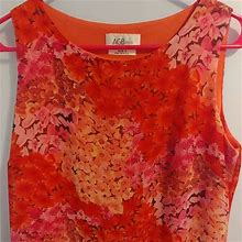 Agb Dresses | Agb Dress - Nwot - Floral | Color: Brown/Orange/Pink | Size: 6