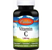 Carlson Labs, Vitamin C 1000 Mg, 100 Veg Tablets