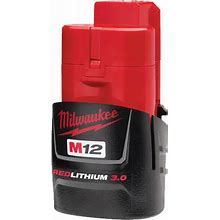 Milwaukee M12 REDLITHIUM 3.0 Compact Battery Pack