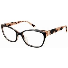Longchamp Eyeglasses LO2683 242 Dark Havana 49mm Female Plastic Brown