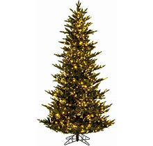 Vickerman 673959 - 7.5' X 54" Artificial Natural Fraser Fir 1800 Color Changing Lights Christmas Tree (K194178LEDCC)