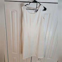 Danny & Nicole Dresses | White Dress | Color: White | Size: 14