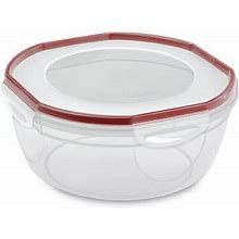 Sterilite Ultra Seal 12 Piece Food Storage Container Set Plastic In Red | 4.75 H X 10.25 W X 10.25 D In | Wayfair 64Ad88ad789bd01b15cee8ba6909876d