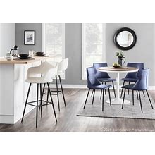 Dakota Dining Table, White/Brown By Ashley, Furniture > Kitchen And Dining Room > Dining Room Tables
