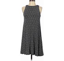 Old Navy Casual Dress - A-Line: Black Marled Dresses - Women's Size X-Small