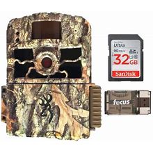 Browning Trail Cameras 18Mp Dark OPS HD Max Trail Camera With 32Gb SD Card And Card Reader