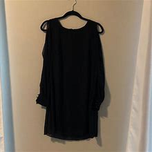Black Shift Dress | Color: Black | Size: M