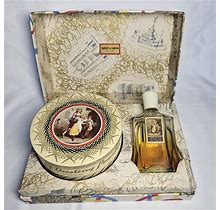 Vintage Yardley English Lavender Perfume(Partial) & Dusting Powder(New), Set