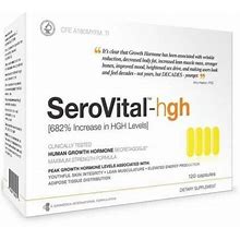 Serovital Basic Research Serovital-Hgh Anti-Aging Supplement Capsules 120 Ct Size 30