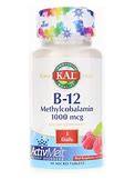 Kal, B-12 1000 Mcg As Methylcobalamin Activmelt Raspberry