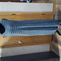 Cabi Dresses | Cabi Stretch Asymmetric Striped T-Shirt Sleeveless Maxi Dress | Color: Blue/Gray | Size: L