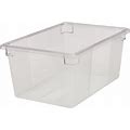 Rubbermaid Clear Food/Tote Box 18 X 26 - 9 | Bakedeco
