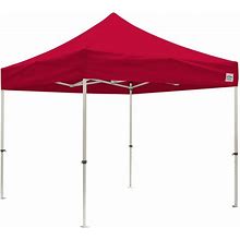 Caravan Canopy 21003805030 Magnum II 10' X 10' Red Instant Canopy Basic Kit
