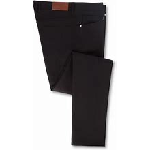 Straight Fit Performance Stretch 5 Pocket Pant In Black By Scott Barber, 38