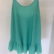 Cotton Candy Dresses | Cotton Candy Blue Shift Dress | Color: Blue/Green | Size: S