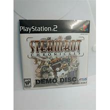 DEMO DISC Steambot Chronicles PS2 Atlus NEW SEALED