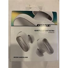 New Bose Quietcomfort Ultra In-Ear Noise Cancelling Bluetooth Headphones Silver