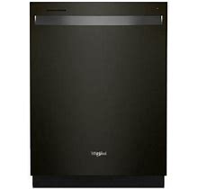 Whirlpool Wdt750sakv Large Capacity Dishwasher With 3rd Rack- Black Stainless