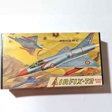 Vintage Airfix 72 Mirage Iii C Model Airplane Kit Series 9-49 Open Box