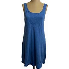 Horny Toad Dresses | Horny Toad Heather Blue Summer Knit Sun Dress S | Color: Blue | Size: S