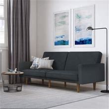 Paxson Linen Futon, Gray By Ashley, Furniture > Living Room > Futons