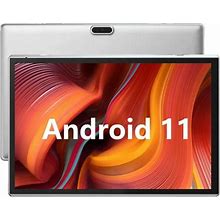 10 Inch Tablet Google Android 11 Tablet Quad-Core Processor Tableta Computer With 32GB ROM 2GB RAM 8MP Camera Wifi BT 10.1 in HD Display 6000Mah Long